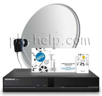 Фотграфия комлпект просмотра DVB- S